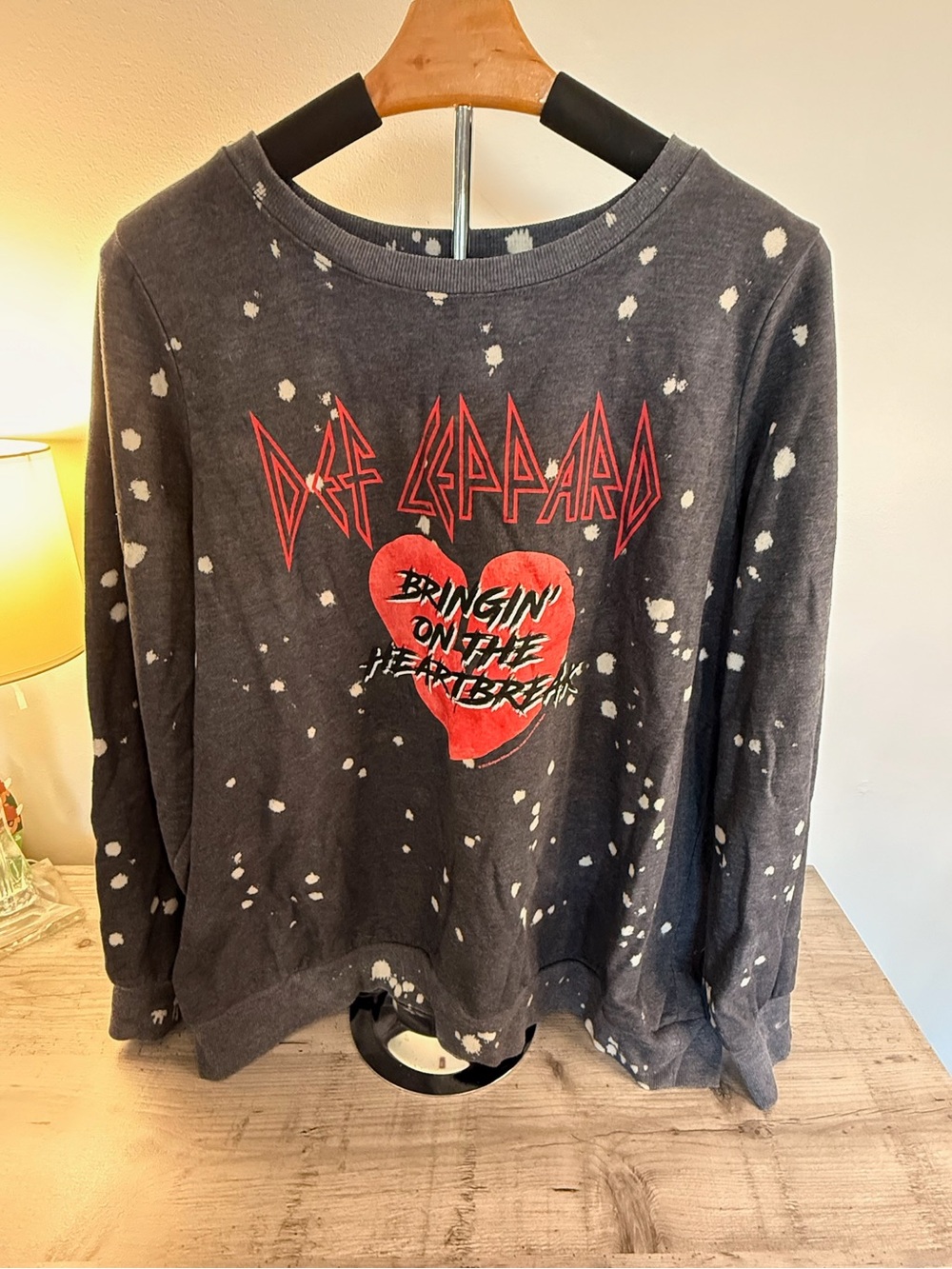 Torrid Vinyl Icons Def Leopard Sweatshirt